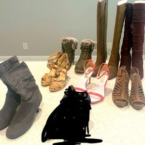 Size 9s fast-fashion/mall brand - 7 pairs! OFFER ACCEPTED & SHIPPED ASAP!